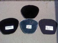 Sheepskin Gel Pad Motorcycle Seat Cover